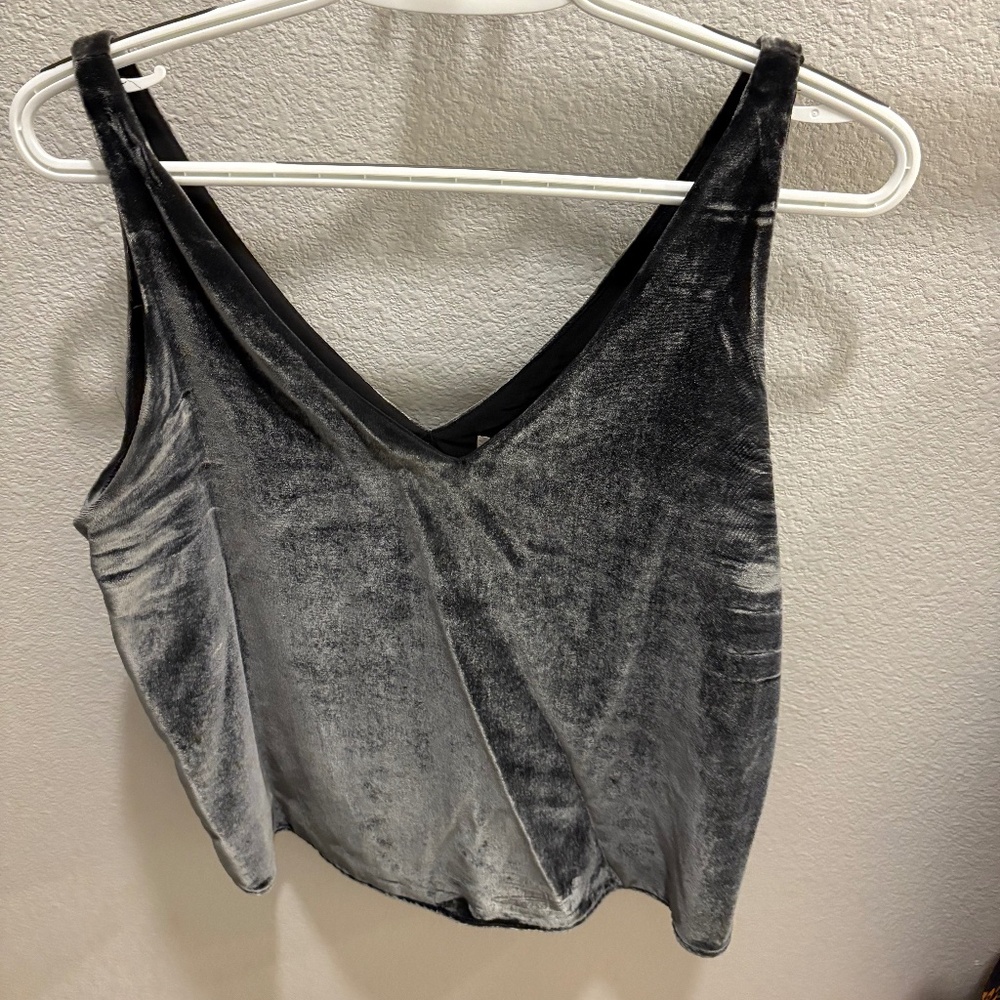 Grey Velvet Loft Tank